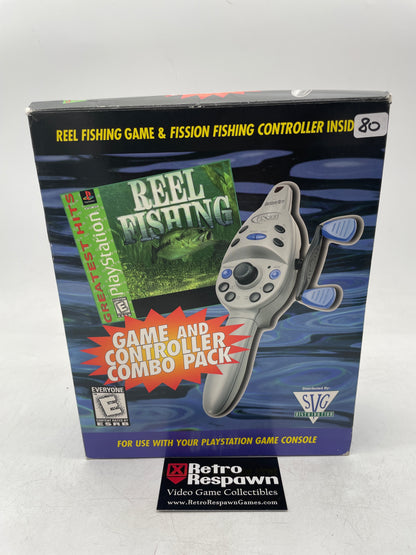 Reel Fishing [Controller Combo Pack] - Playstation (Complete)