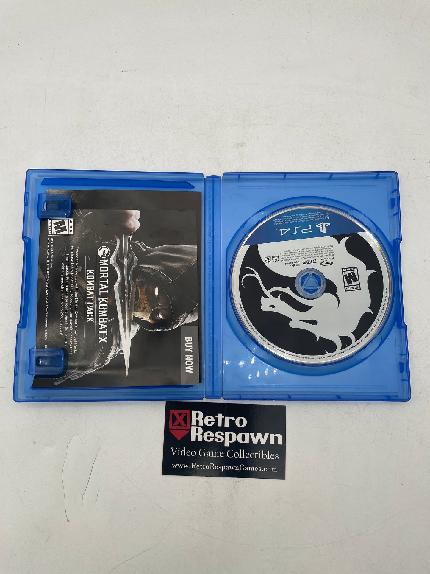 Mortal Kombat X - Playstation 4 (Complete)