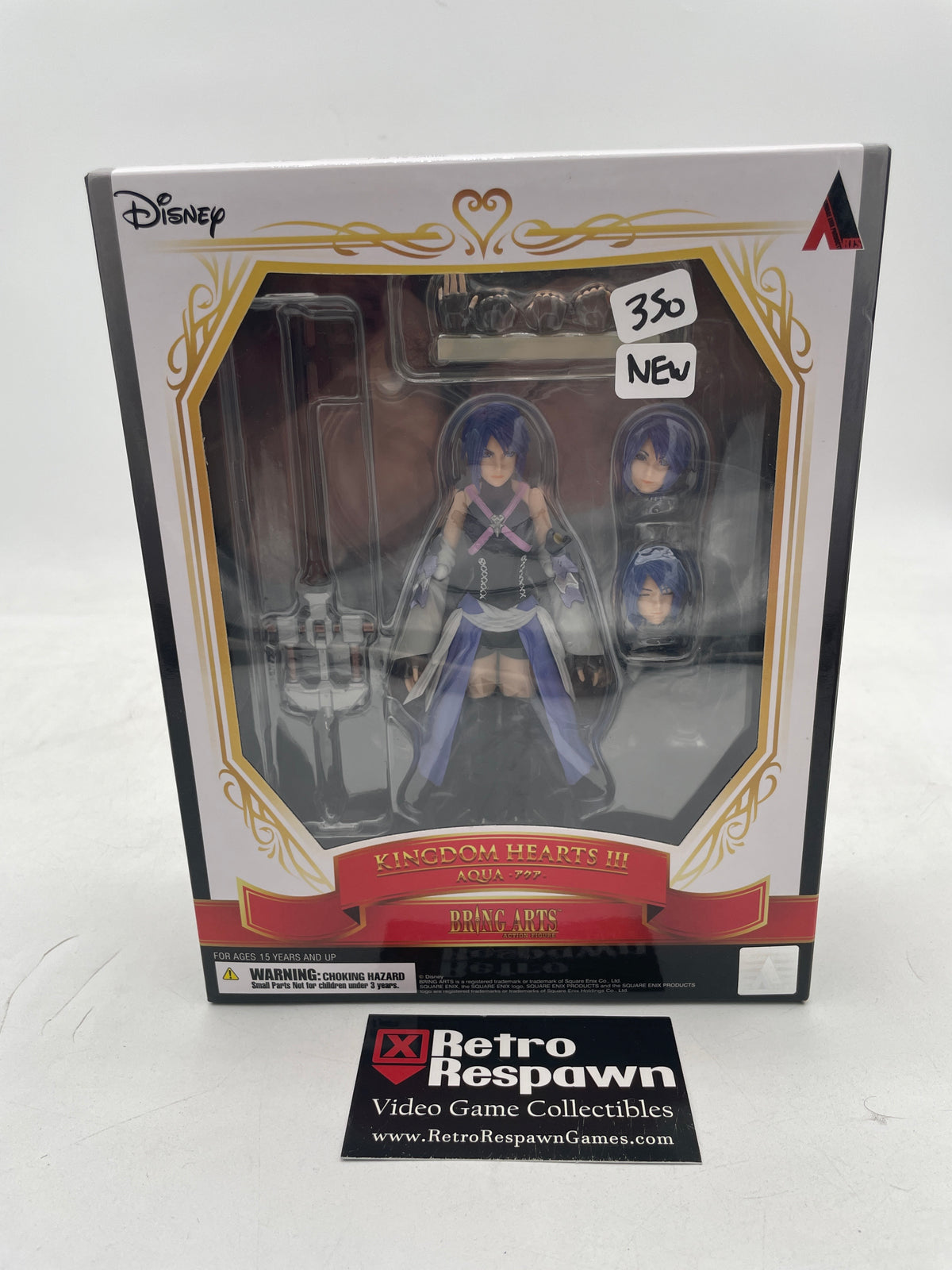 Aqua Kingdom Hearts III - Bring Arts Action Figure (Sealed)