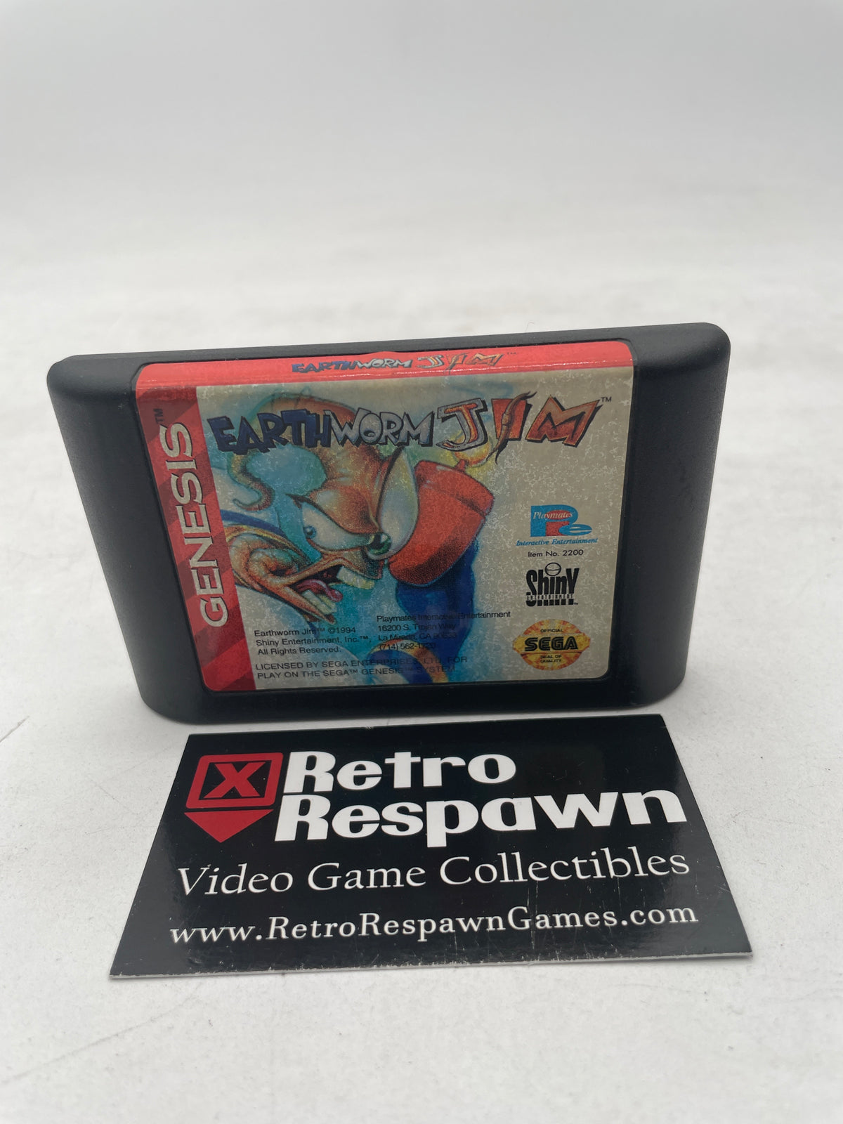 Earthworm Jim - Sega Genesis (Game Only)