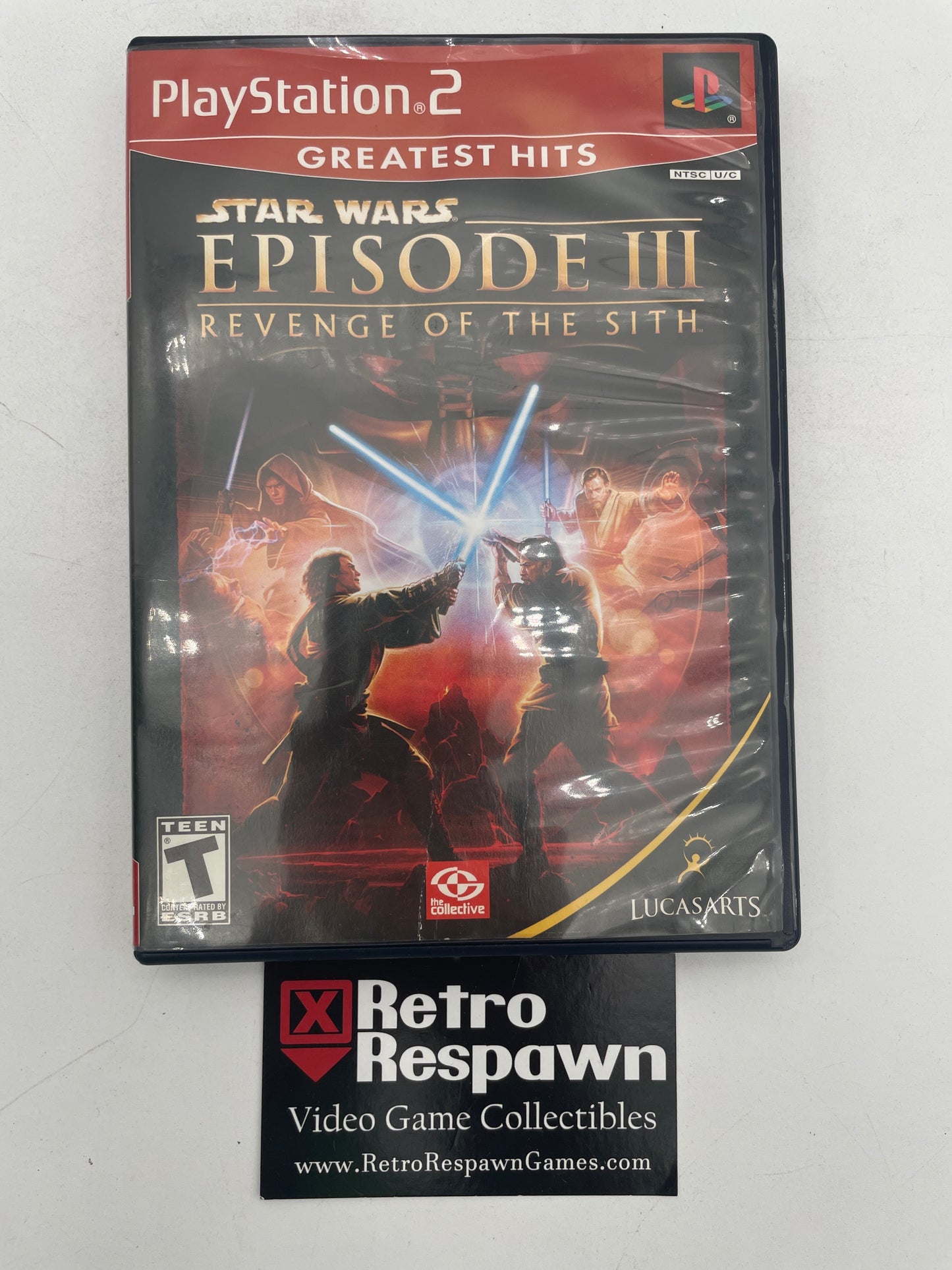 Star Wars Episode III Revenge of the Sith  [Greatest Hits] - Playstation 2 (Missing Manual)