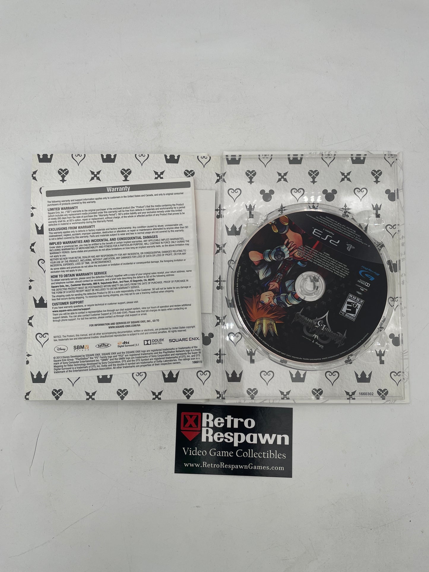 Kingdom Hearts HD 1.5 Remix [Limited Edition] - Playstation 3 (Complete)
