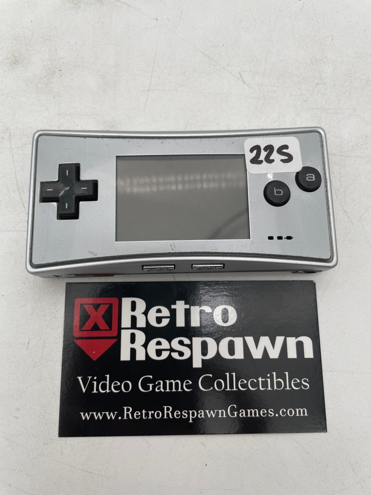 Nintendo Gameboy Micro Silver - JP GameBoy Advance (Console Only)
