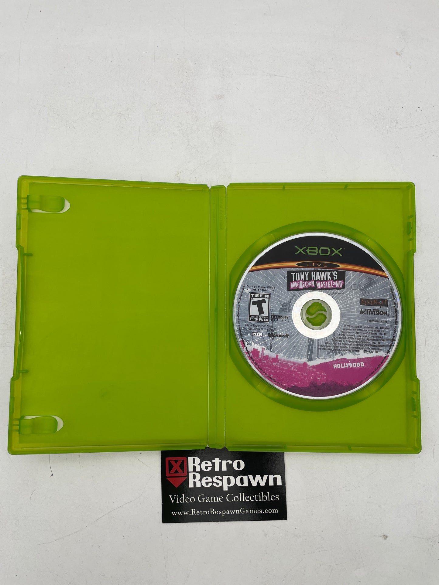 Tony Hawk American Wasteland - Xbox (Missing Manual)