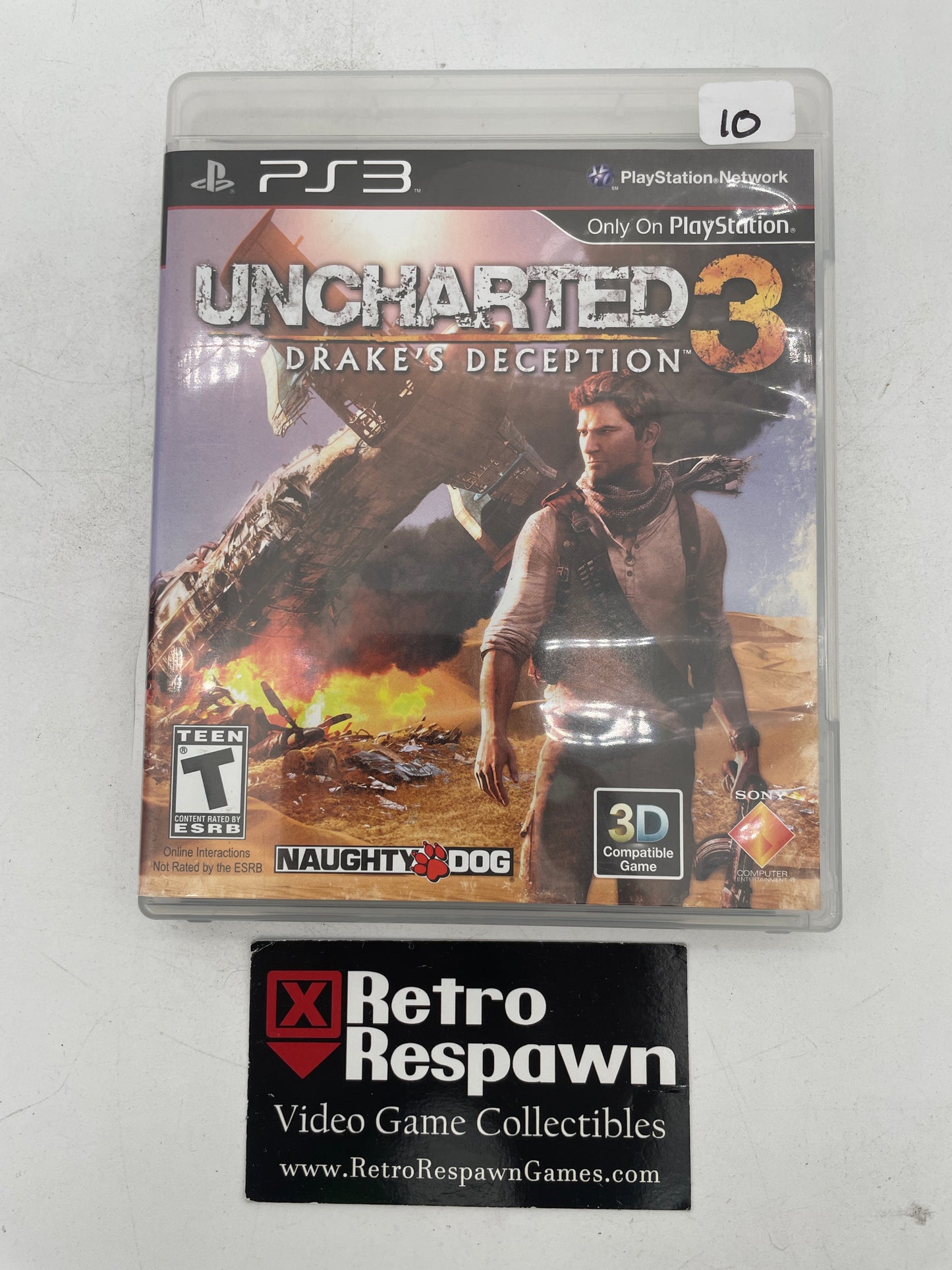 Uncharted 3: Drake's Deception - Playstation 3 (Complete)