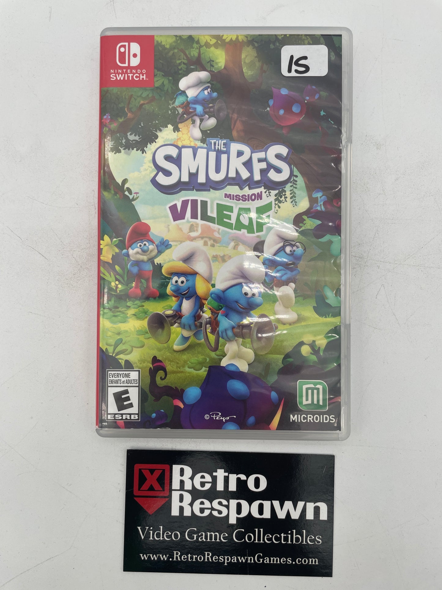 The Smurfs Mission Vileaf - Nintendo Switch (Complete)