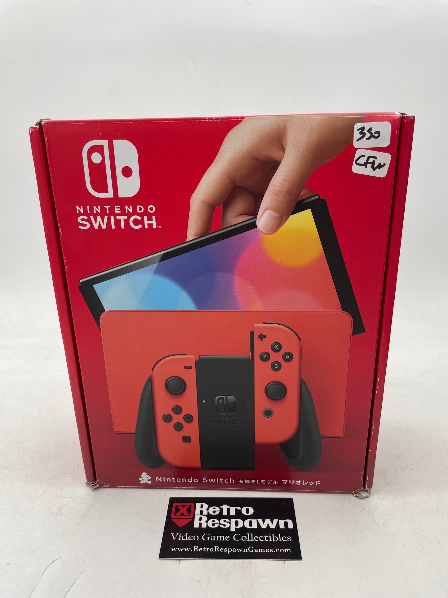 CFW Mario Red Nintendo Switch - Nintendo Switch (Complete)