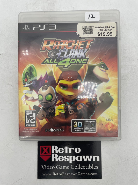 Ratchet & Clank: All 4 One - Playstation 3 (Complete)