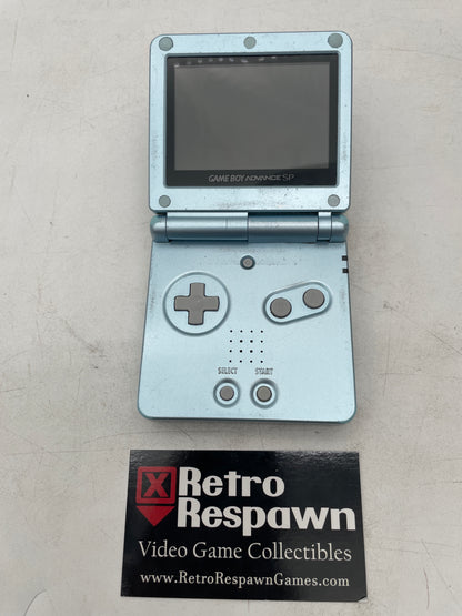Pearl Blue GameBoy Advance SP [AGS-101] - GameBoy Advance (Console + Charger)