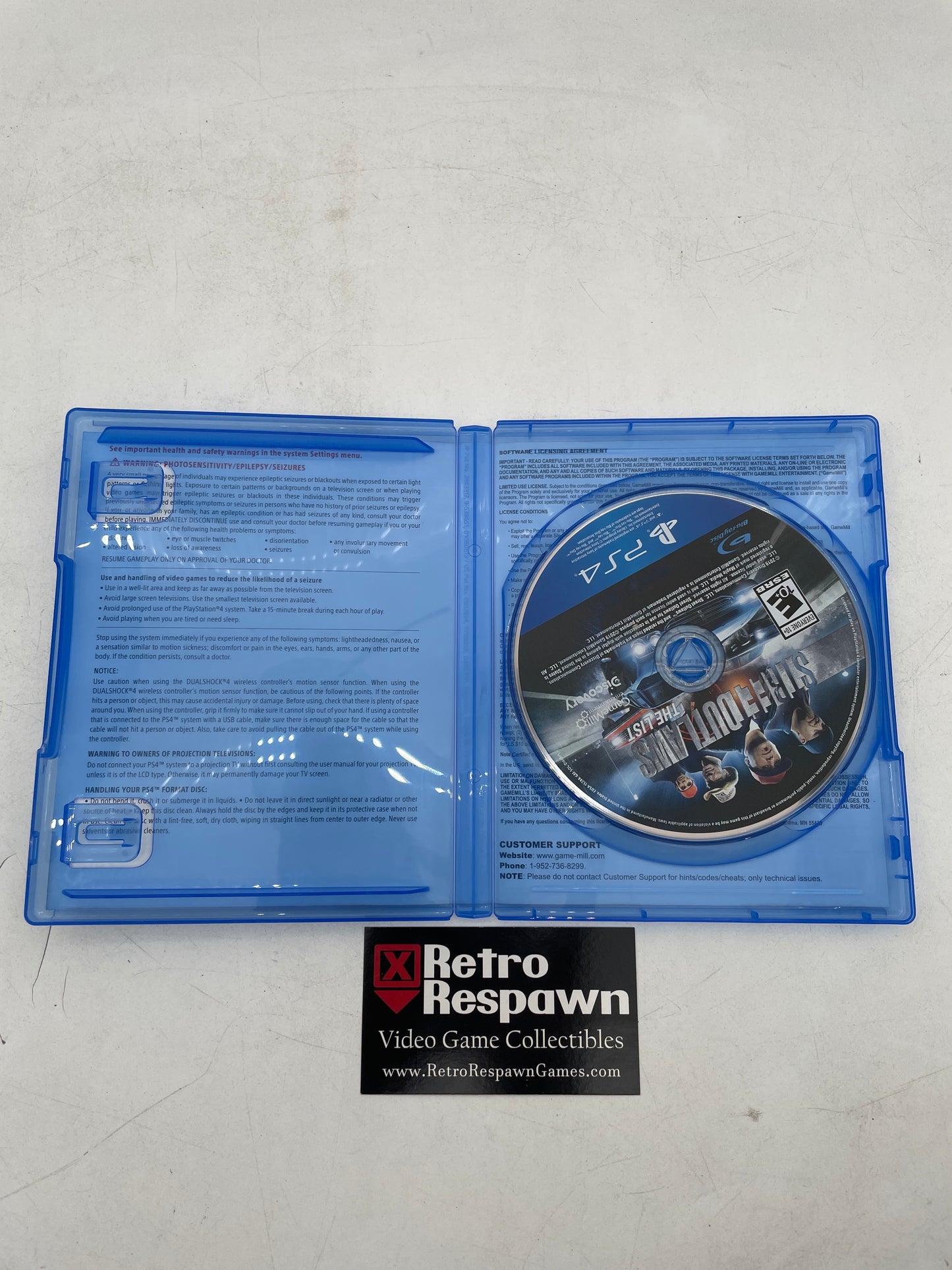 Street Outlaws: The List - Playstation 4 (Complete)