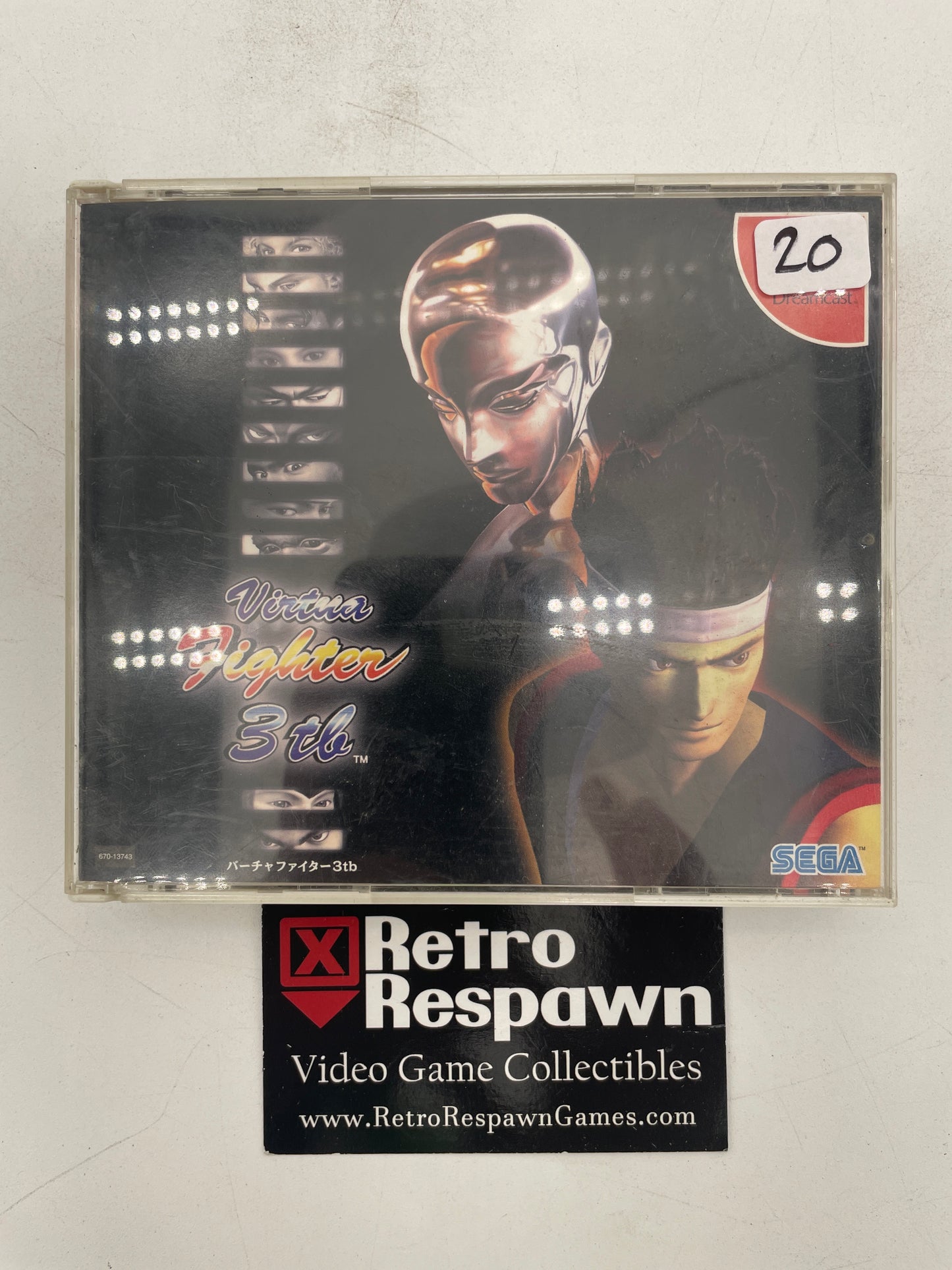 Virtua Fighter 3tb - JP Sega Dreamcast (Complete)