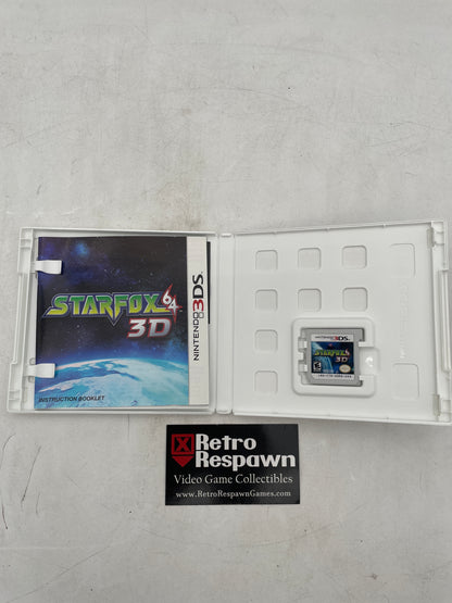 Star Fox 64 3D - Nintendo 3DS (Complete)