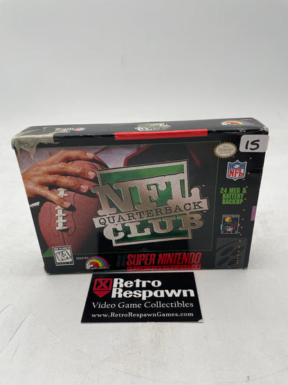 NFL Quarterback Club - Super Nintendo (Complete)