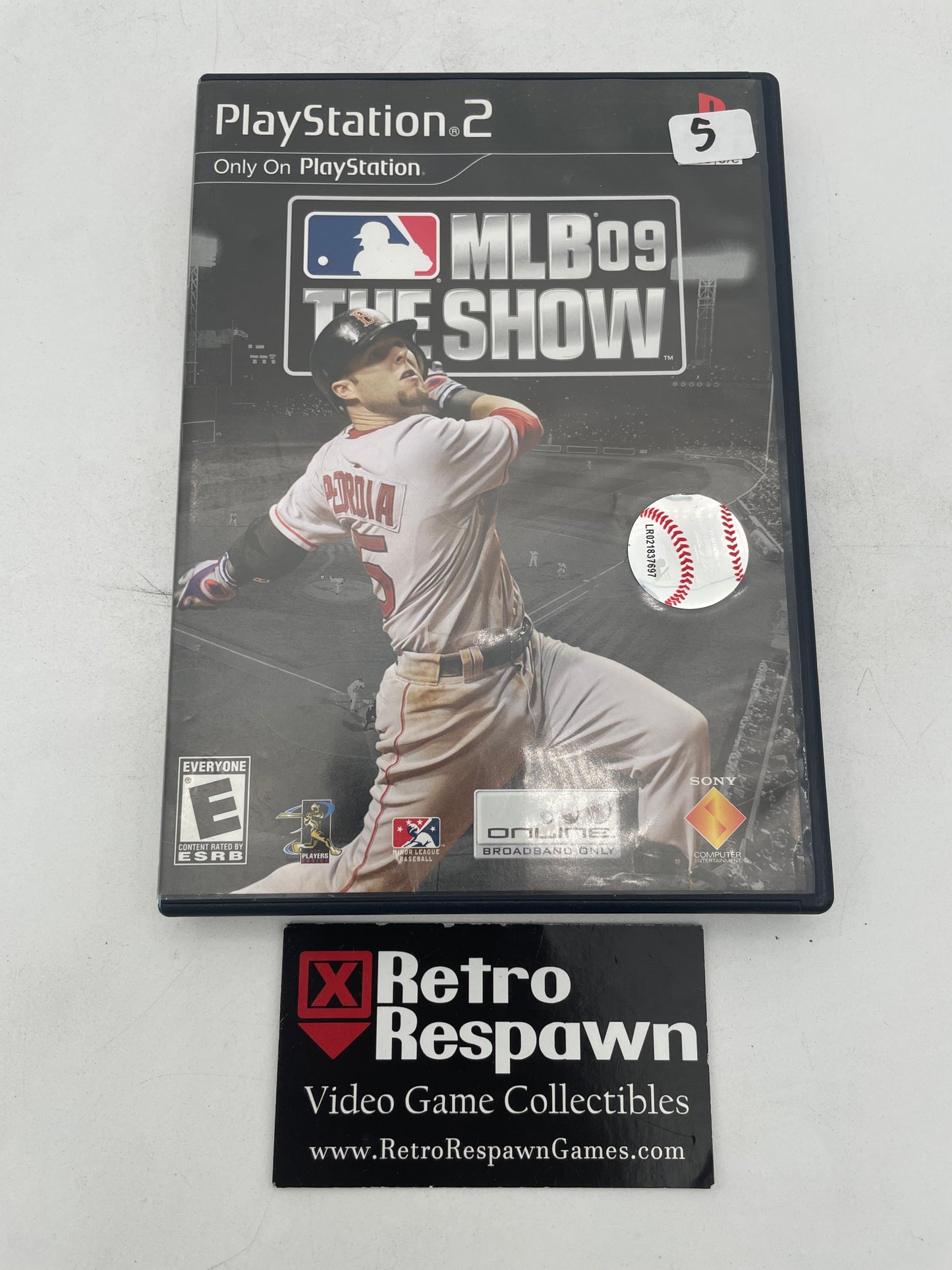 MLB 09: The Show - Playstation 2 (Complete)