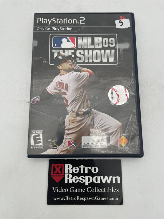 MLB 09: The Show - Playstation 2 (Complete)