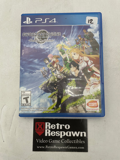 Sword Art Online: Hollow Realization - Playstation 4 (Complete)