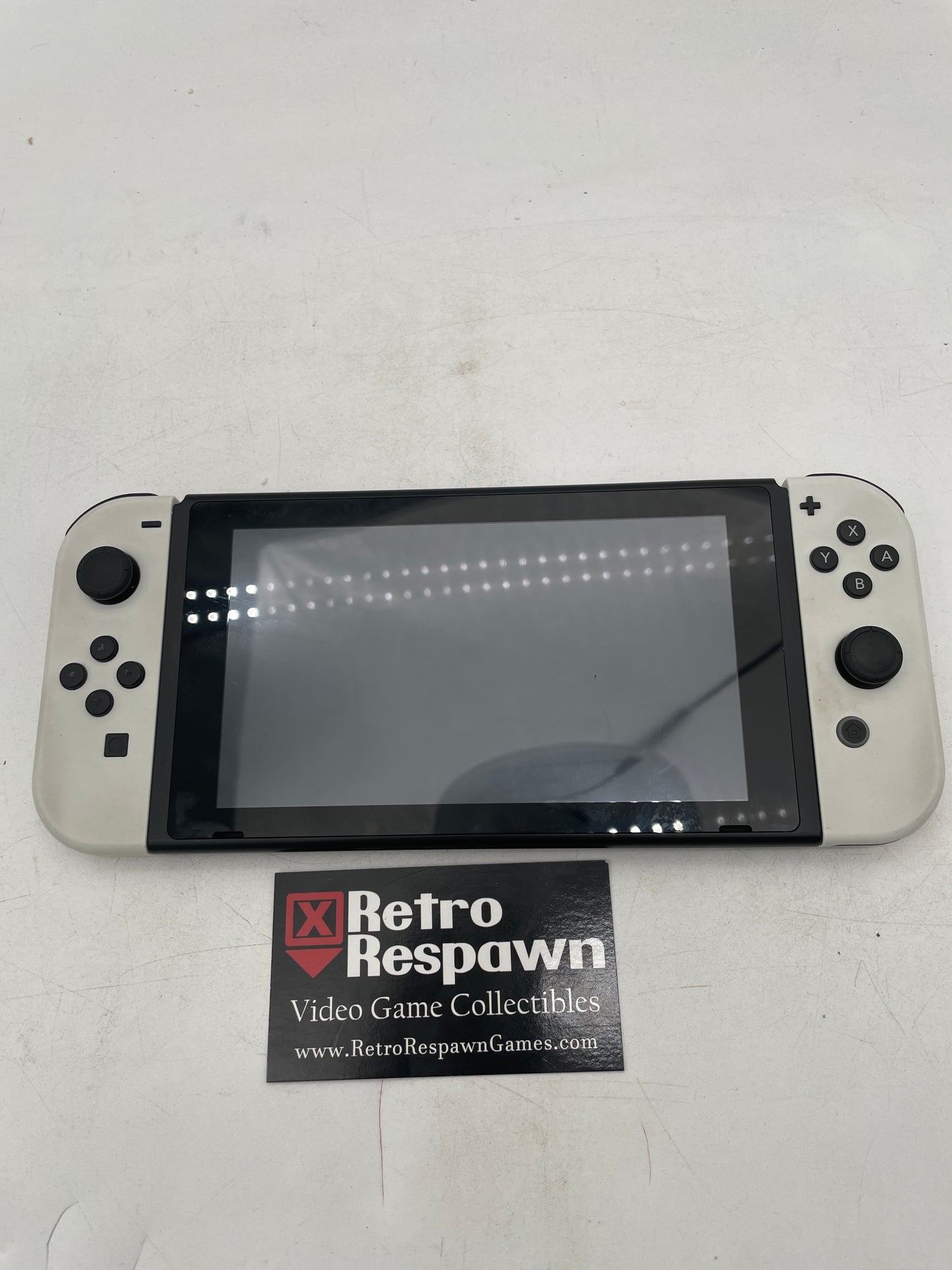 Nintendo Switch Console [White Joy Cons] - Nintendo Switch (Console+all wires+Dock)