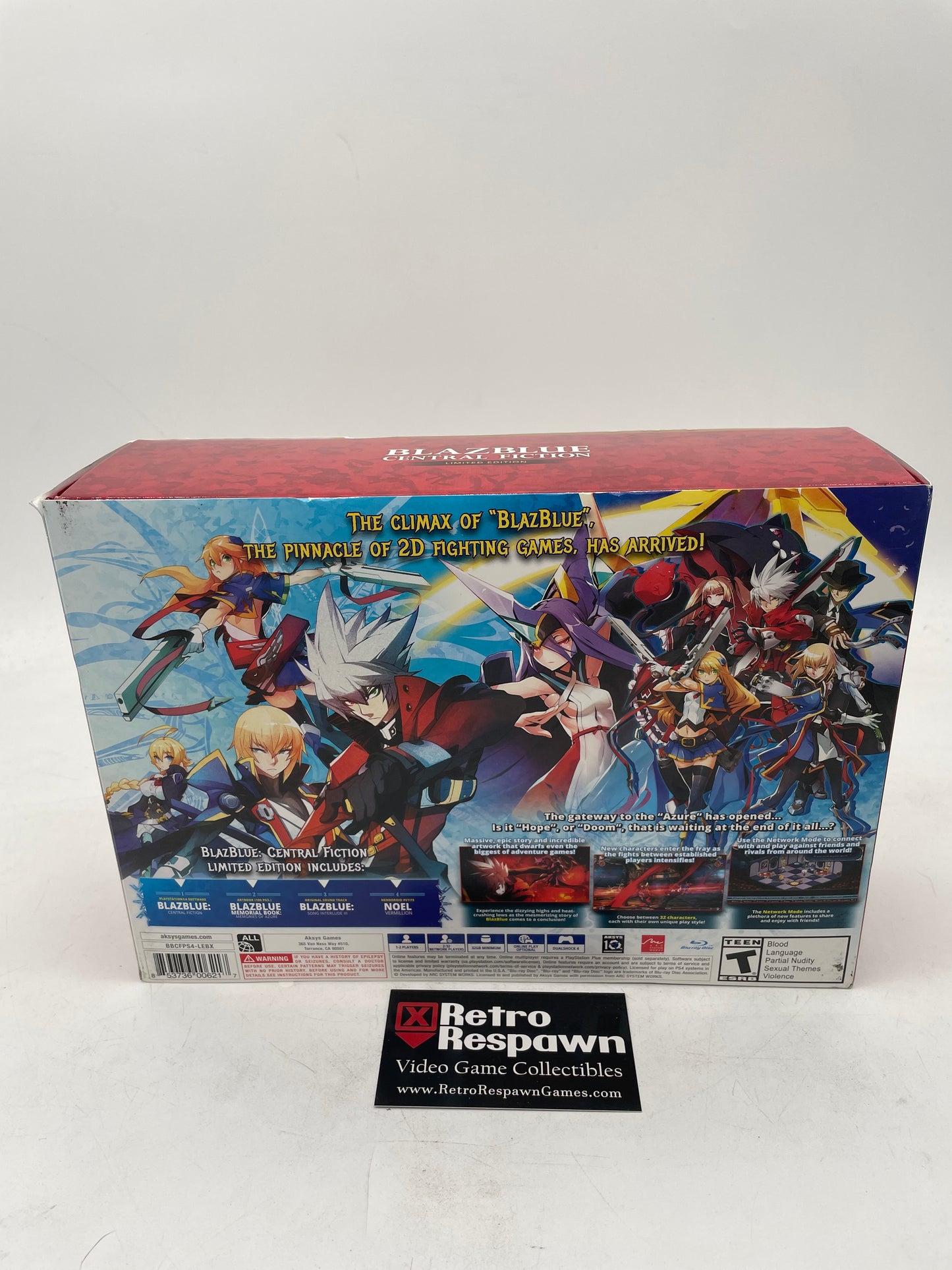 BlazBlue: Central Fiction [Limited Edition] - Playstation 4 (Sealed)
