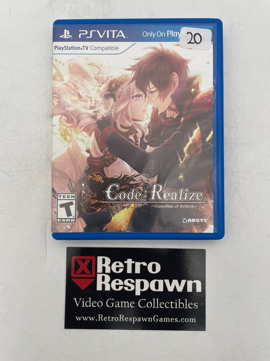 Code: Realize Guardian of Rebirth - Playstation Vita (Complete)