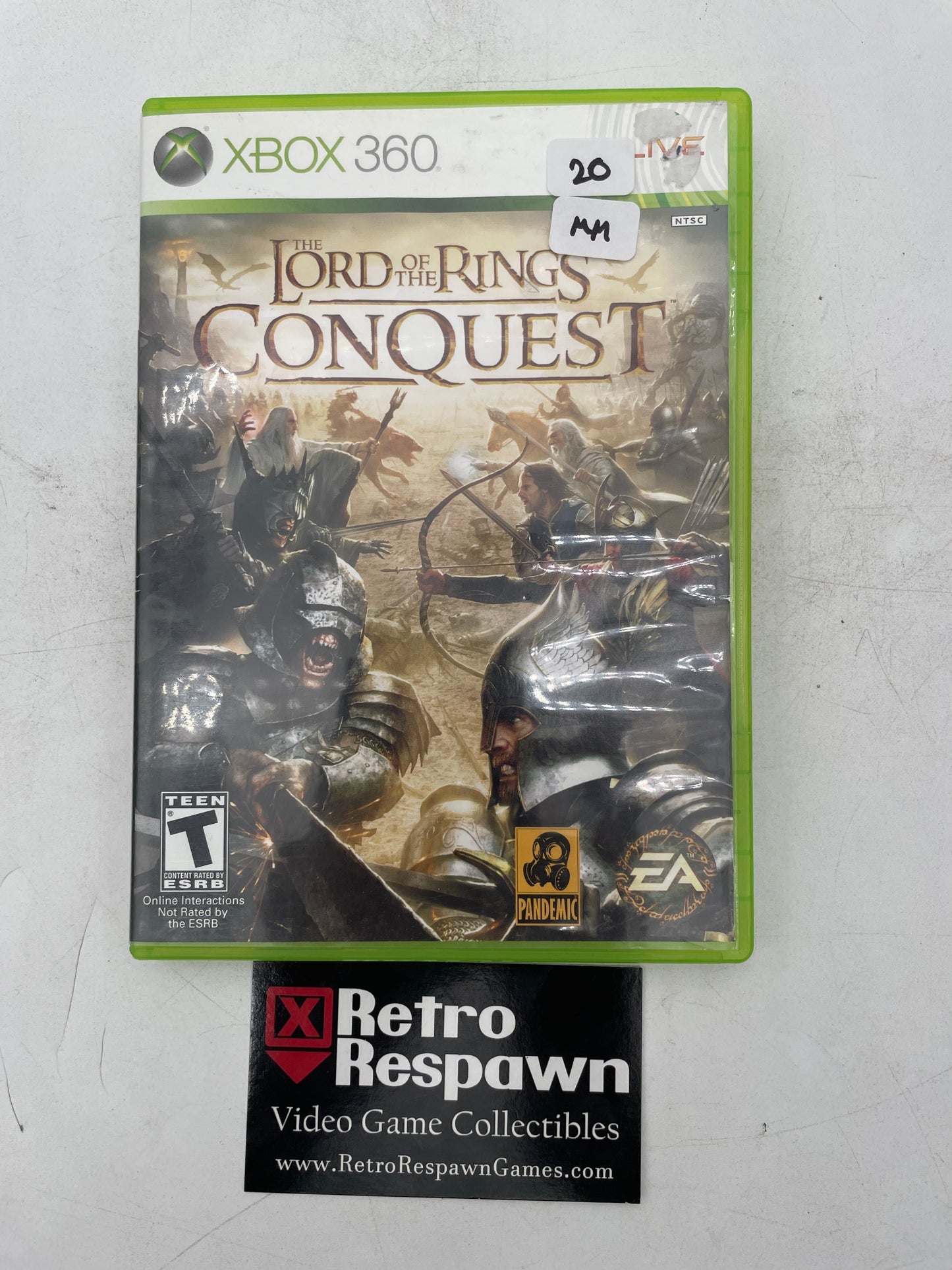 Lord of the Rings Conquest - Xbox 360 (Missing Manual)