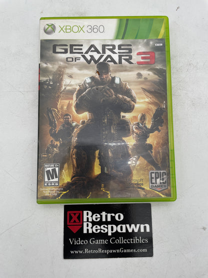 Gears of War 3 - Xbox 360 (Complete)