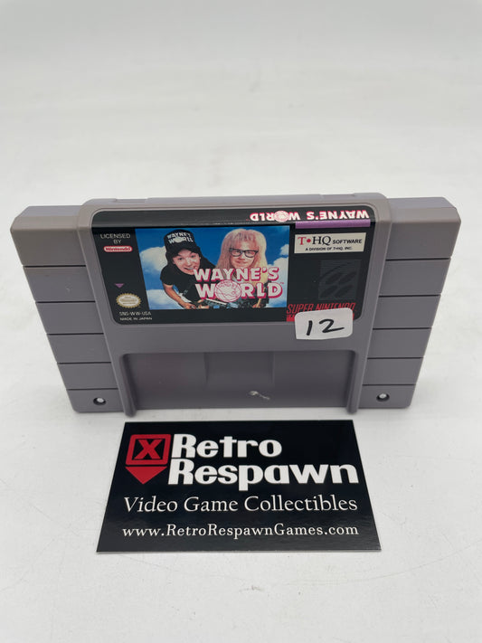 Wayne's World - Super Nintendo (Game Only)