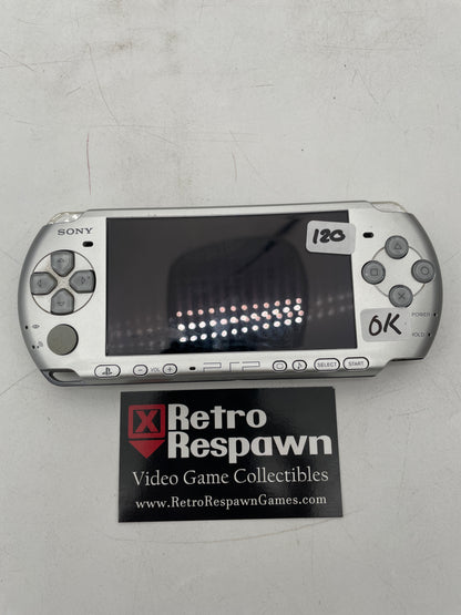 PSP 3000 Mystic Silver - JP PSP (Console + Charger)