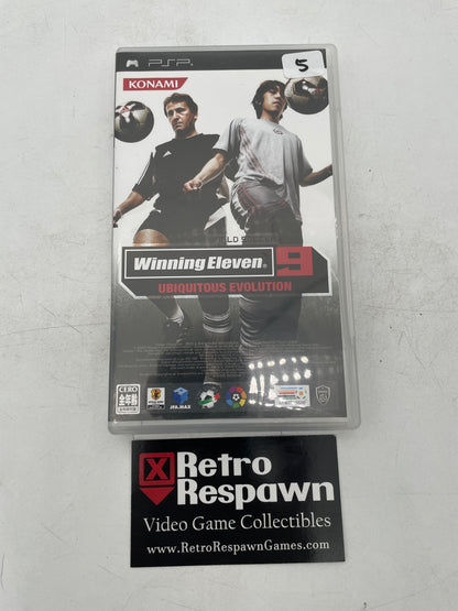 World Soccer Winning Eleven 9 Ubiquitous Evolution - JP PSP (Complete)