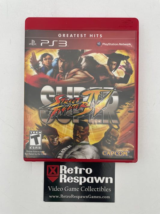 Super Street Fighter IV [Greatest Hits] - Playstation 3 (Complete)
