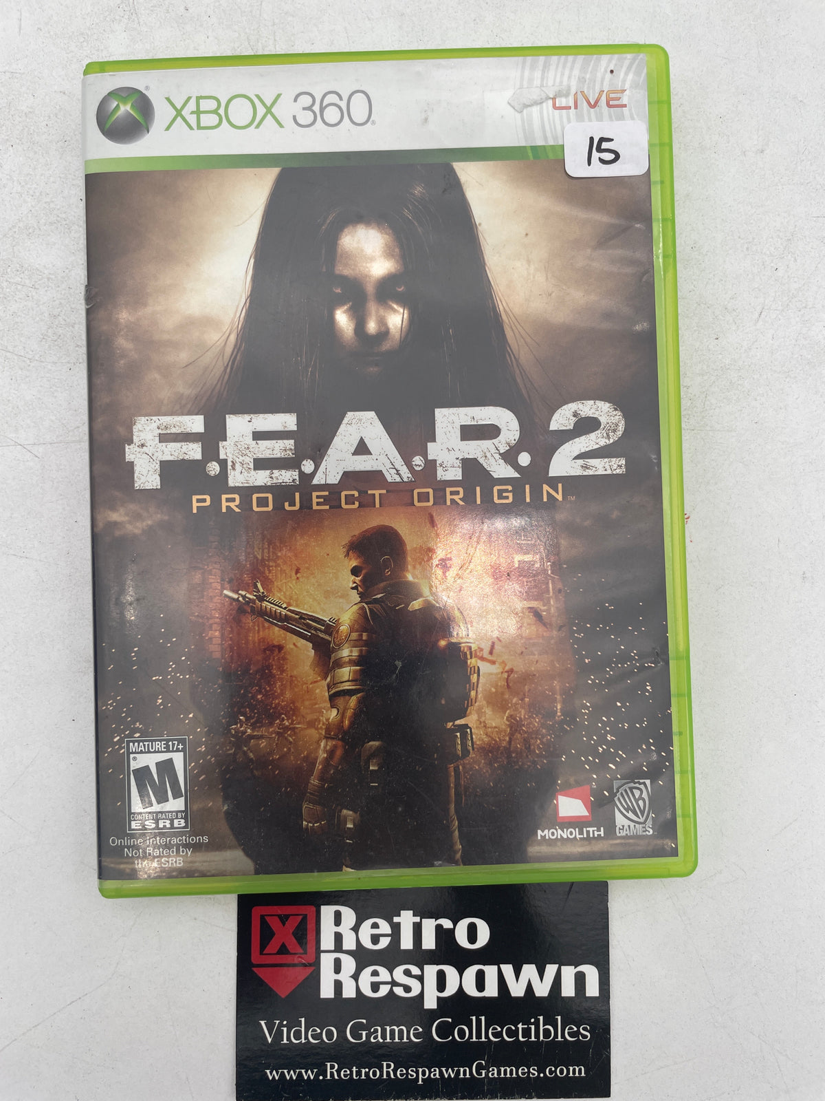 F.E.A.R. 2 Project Origin - Xbox 360 (Complete)