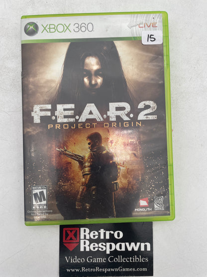 F.E.A.R. 2 Project Origin - Xbox 360 (Complete)