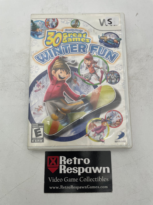 Family Party: 30 Great Games Winter Fun - Wii (Complete)