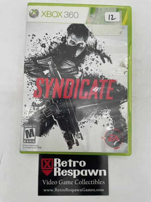 Syndicate - Xbox 360 (Missing Manual)