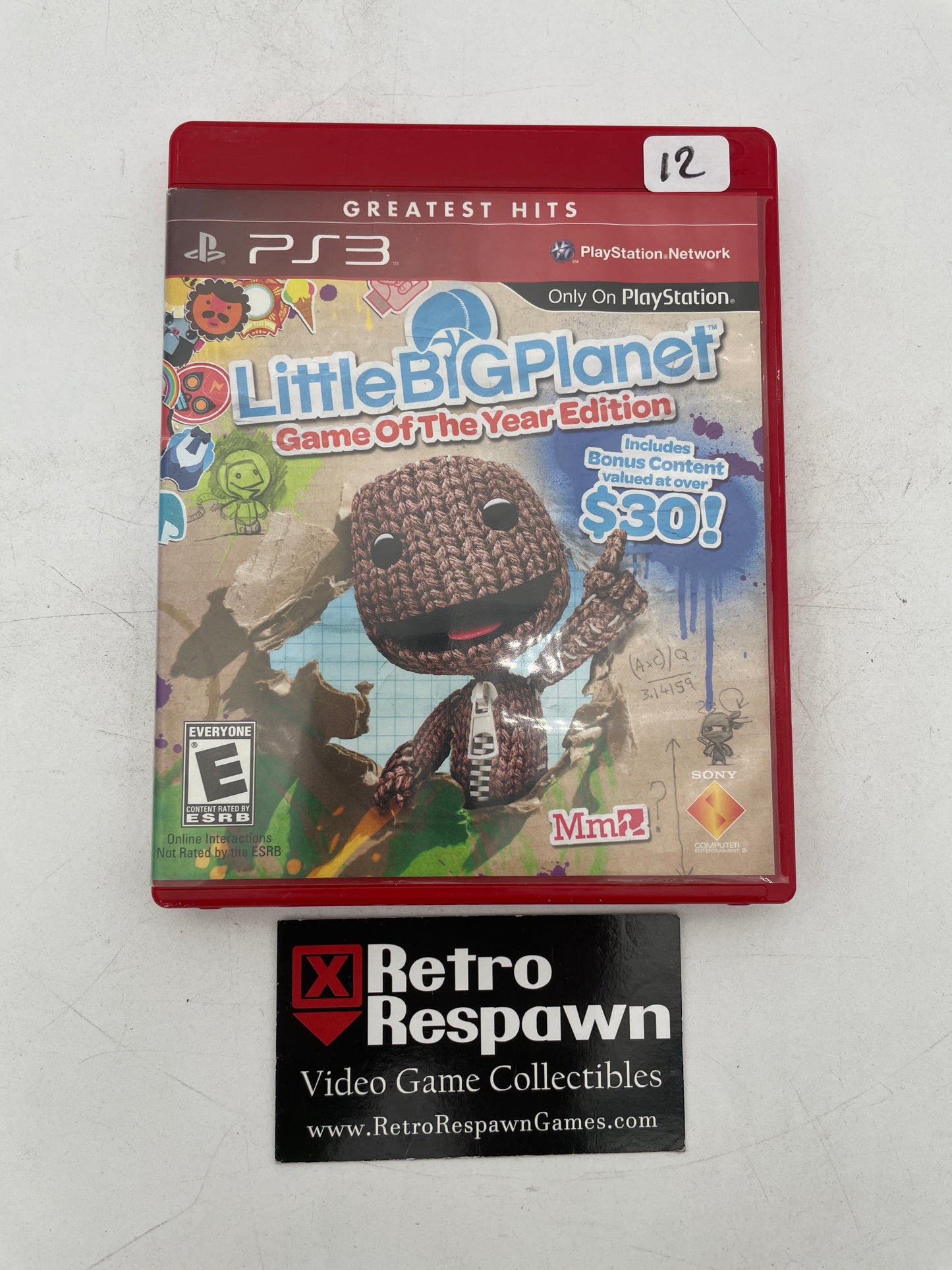 LittleBigPlanet [Game of the Year] Greatest Hits - Playstation 3 (Complete)