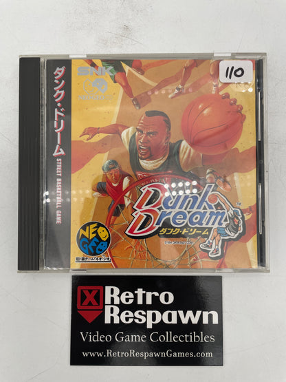 Dunk Dream Street Basketball Game - JP NeoGeo (Complete)
