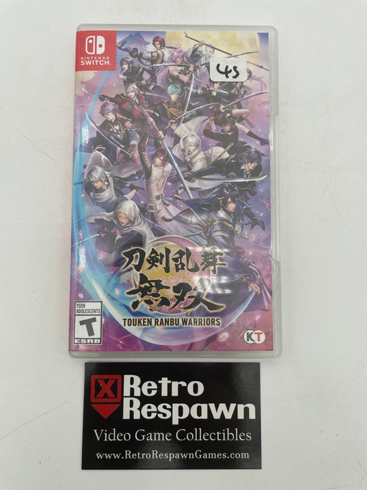 Touken Ranbu Warriors - Nintendo Switch (Complete)