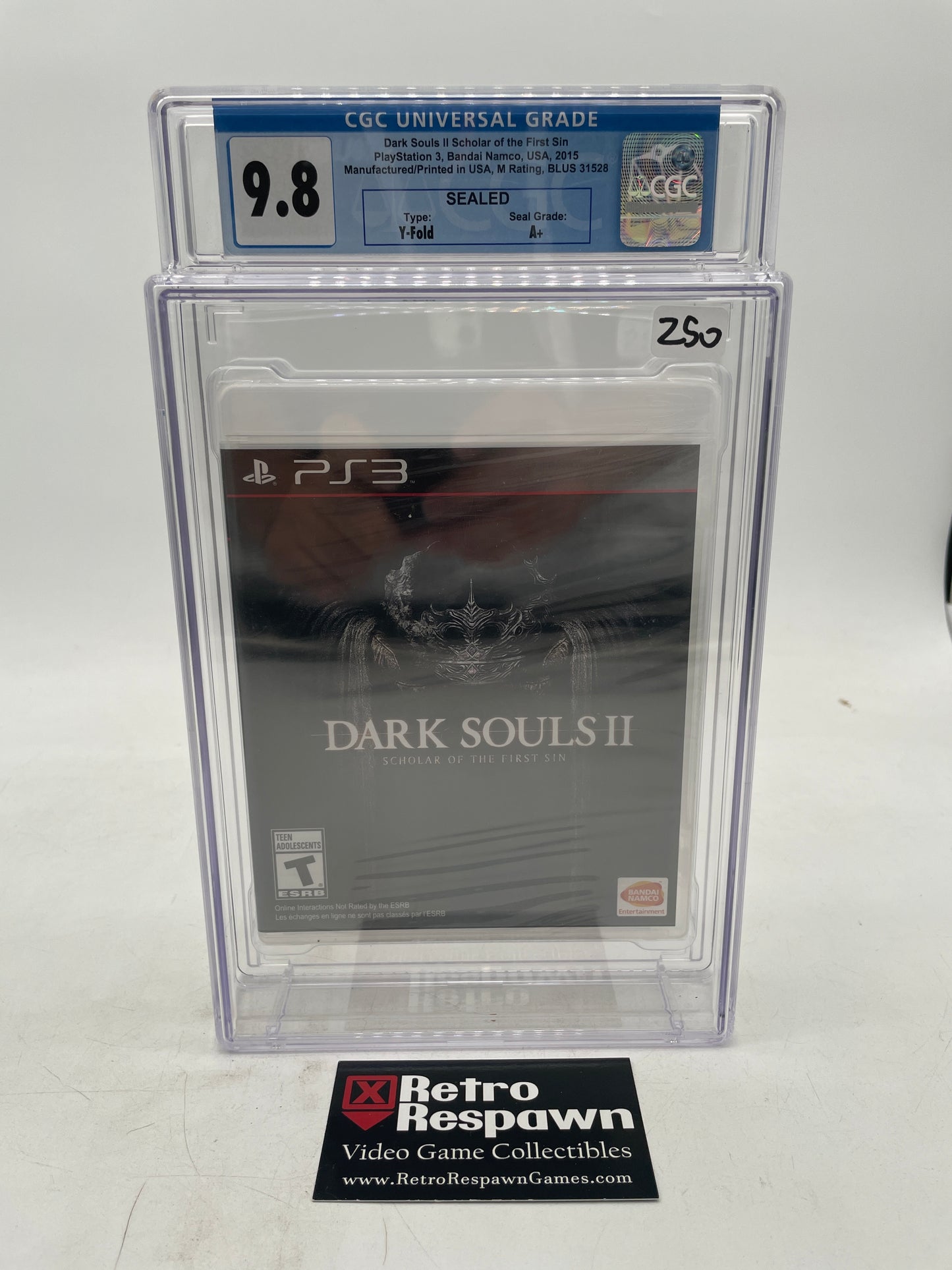 Dark Souls II: Scholar of the First Sin [CGC Universal Grade 9.8 A+] - Playstation 3 (Sealed)
