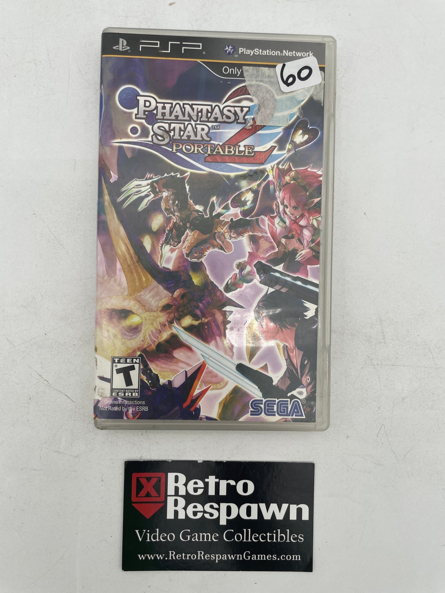 Phantasy Star Portable 2 - PSP (Complete)