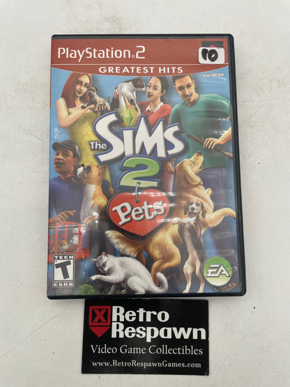 The Sims 2: Pets [Greatest Hits] - Playstation 2 (Complete)
