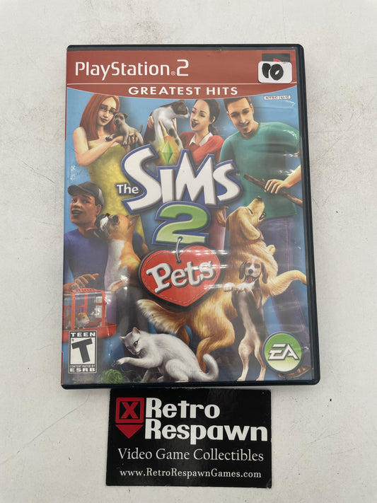 The Sims 2: Pets [Greatest Hits] - Playstation 2 (Complete)