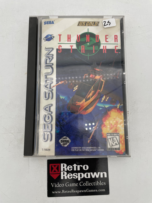 Thunder Strike 2 - Sega Saturn (Complete)