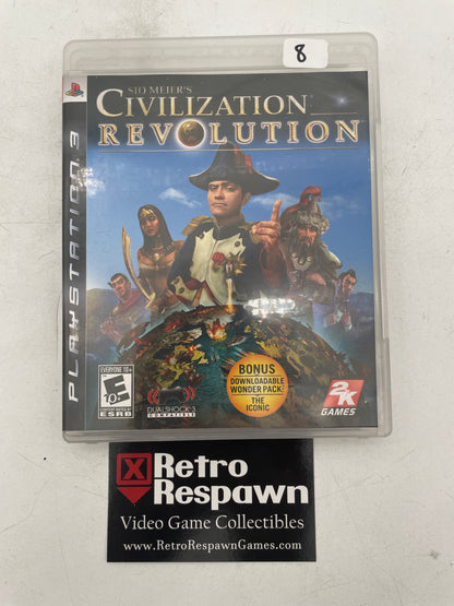 Civilization Revolution - Playstation 3 (Complete)