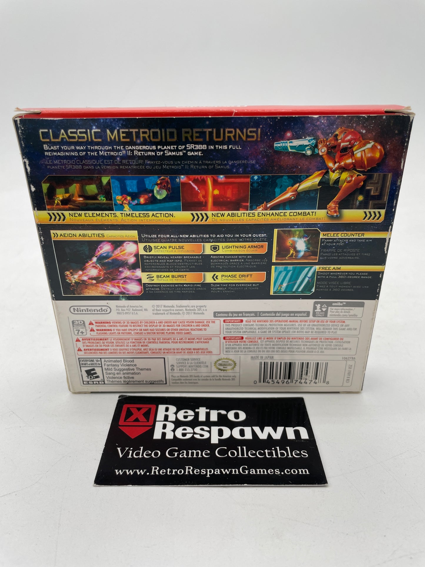 Metroid Samus Returns [Special Edition] - Nintendo 3DS (Complete)