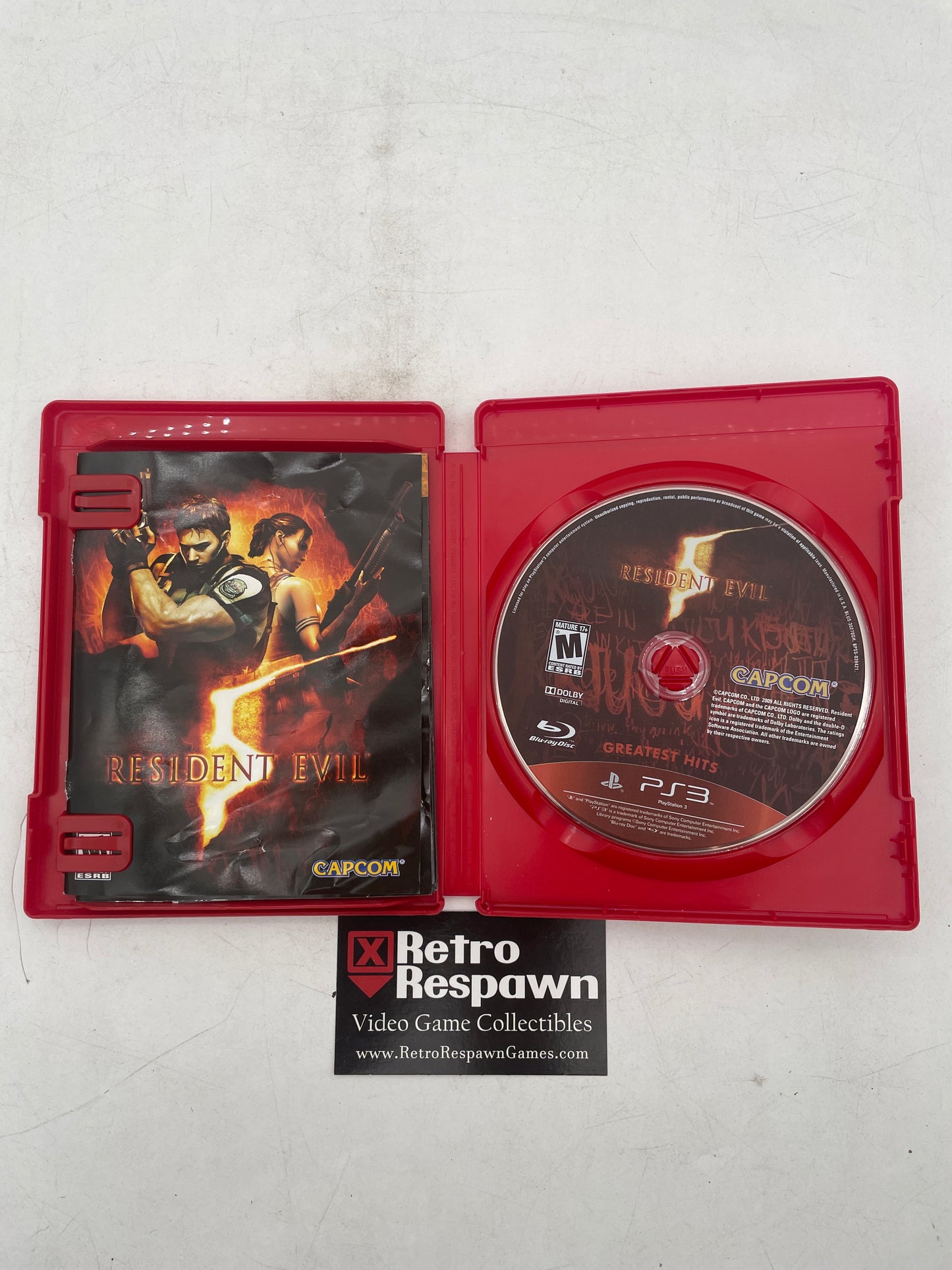 Resident Evil 5 [Greatest Hits] - Playstation 3 (Complete)
