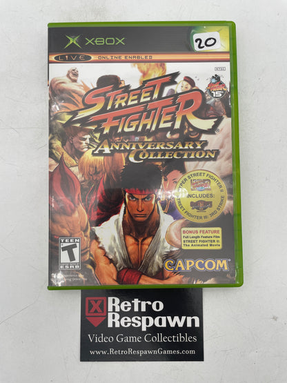 Street Fighter Anniversary - Xbox (Complete)
