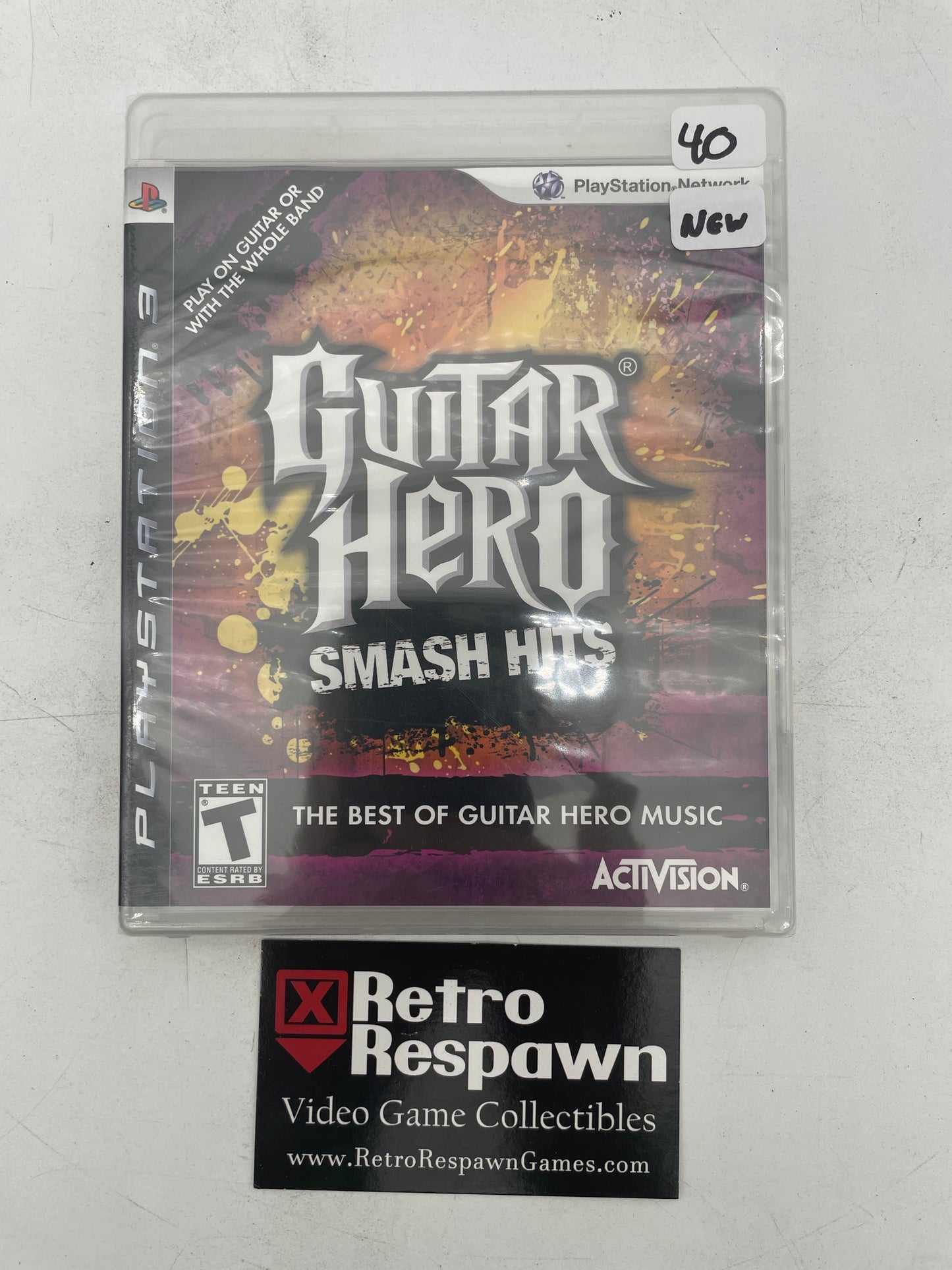 Guitar Hero Smash Hits - Playstation 3 (Sealed)