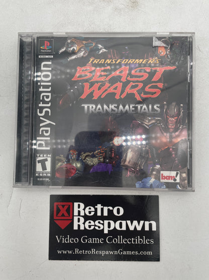 Transformers Beast Wars Transmetals - Playstation (Complete)