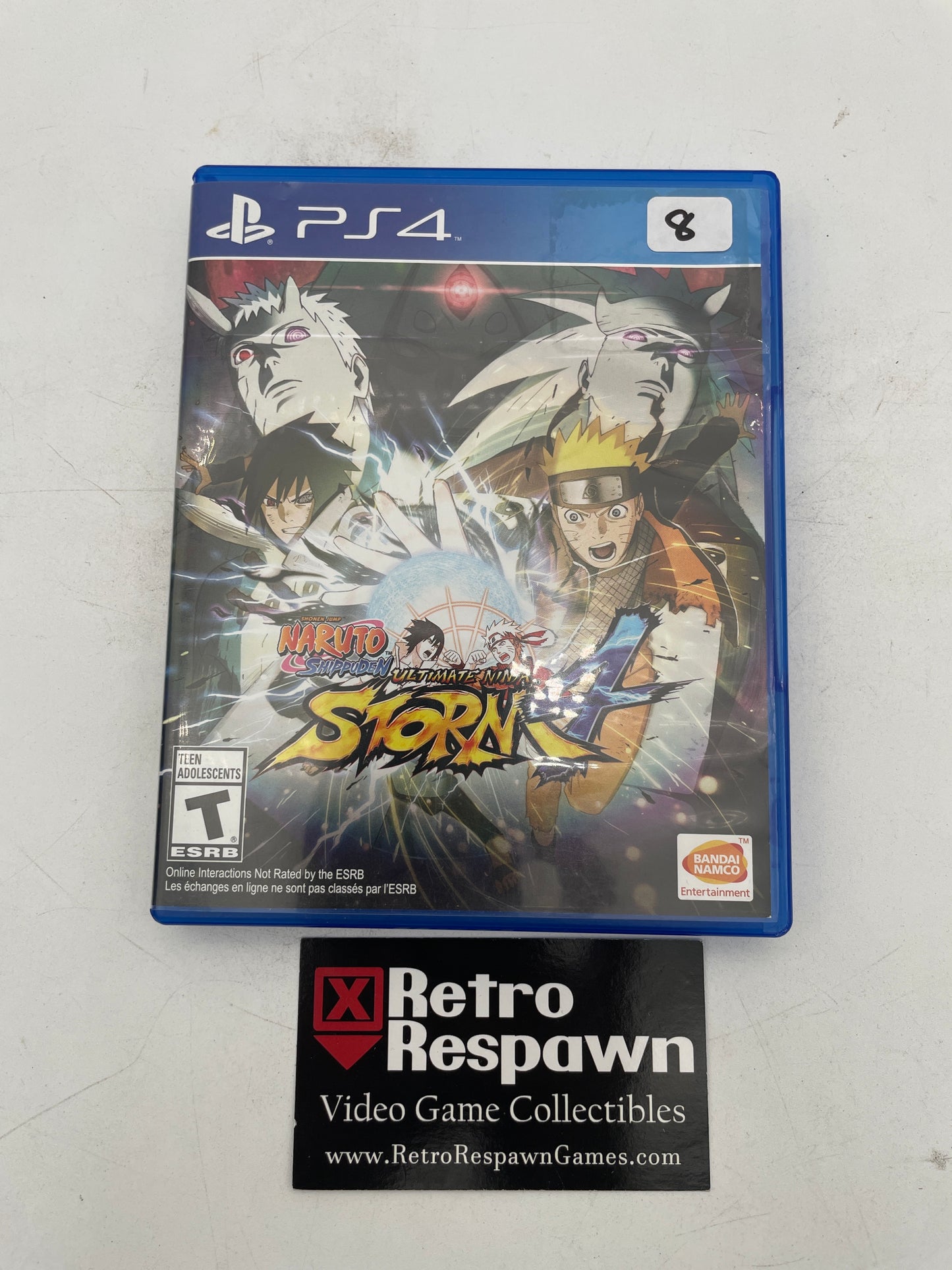 Naruto Shippuden Ultimate Ninja Storm 4 - Playstation 4 (Complete)