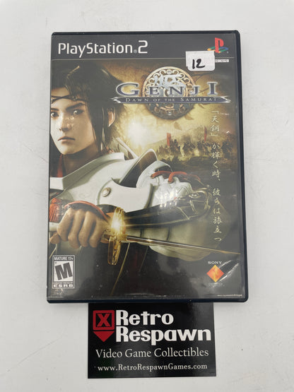 Genji Dawn of the Samurai - Playstation 2 (Complete)