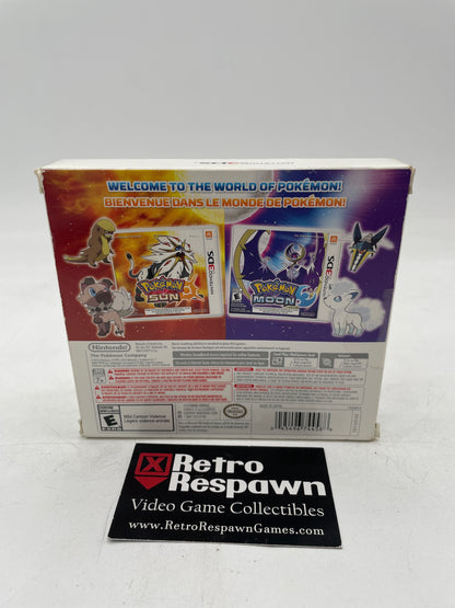 Pokemon Sun & Pokemon Moon Dual Pack - Nintendo 3DS (Complete)